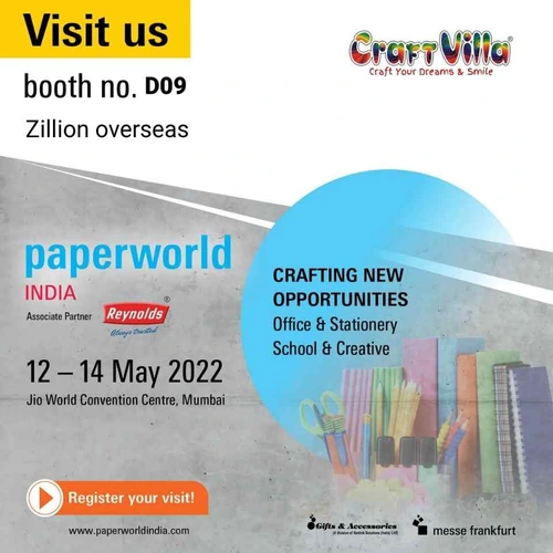 craftvilla paper world exhibition